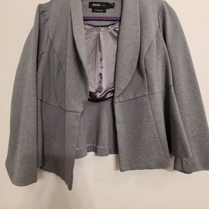 Torrid Blazer Medium Gray sz 1